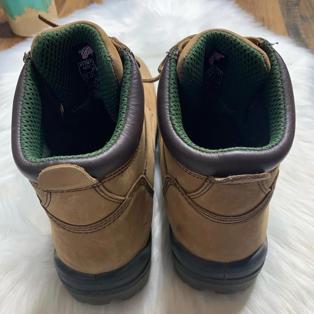 Red Wing Shoes Brown Work Boots